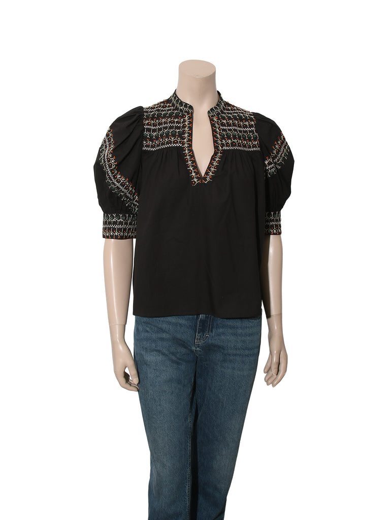 Embroidered Top