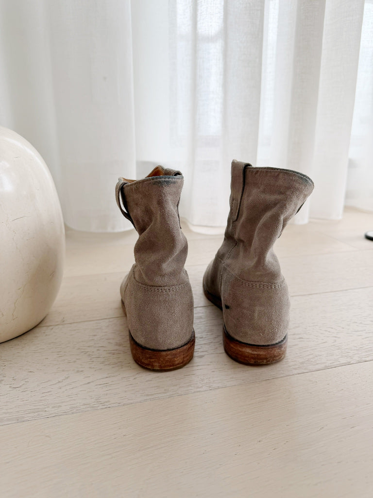 Suede Ankle Boots