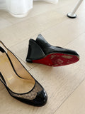 Slingback Round-Toe Wedges