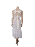Lace Crop and Skirt Set