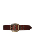 Leather Grommet Belt