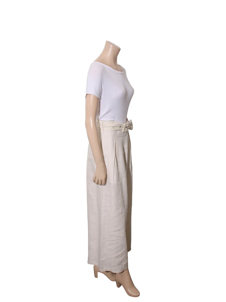 Linen Belted Pants