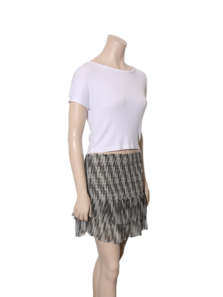 Elastic Silk Skirt