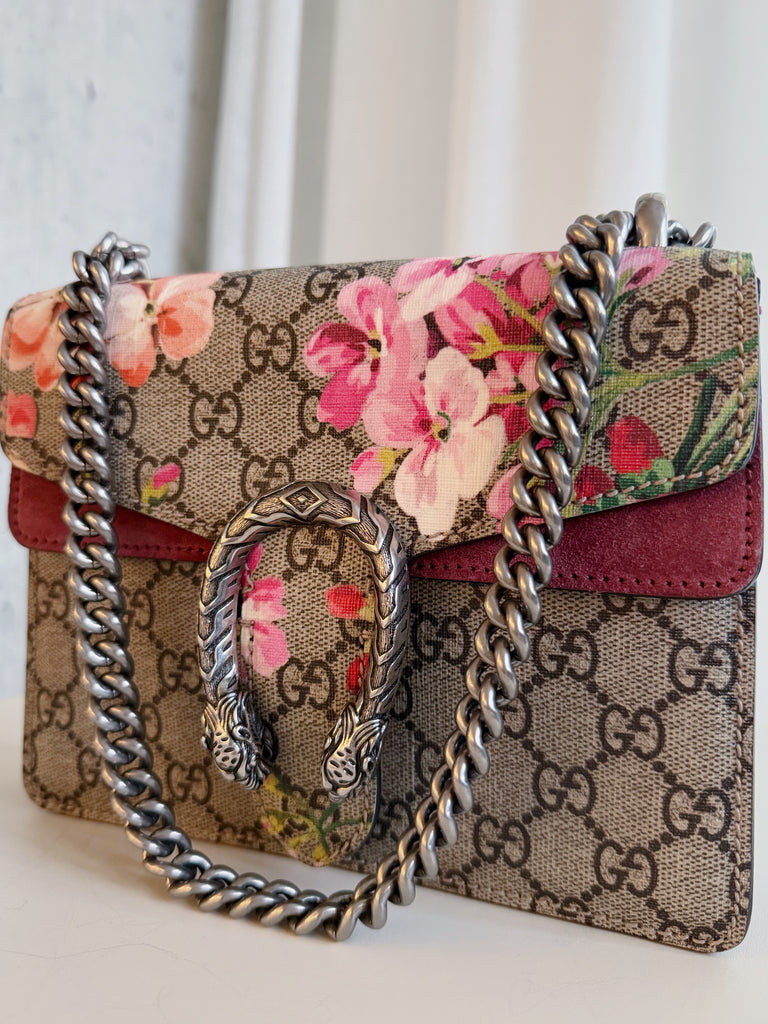 Mini GG Supreme Blooms Cross Body Bag