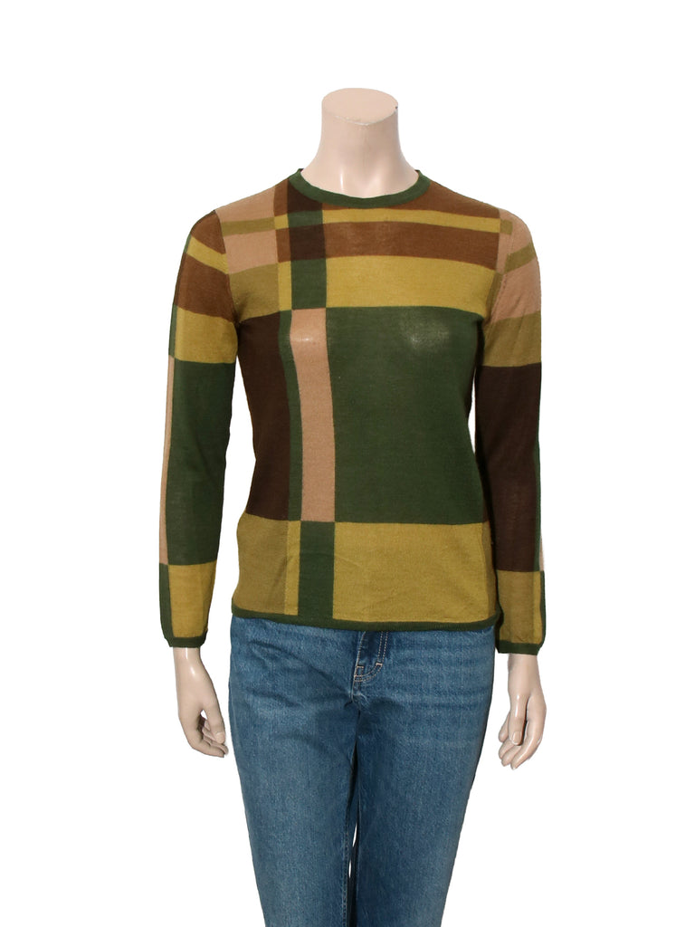 Vintage Knit Silk Sweater