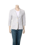 Linen Striped Blazer