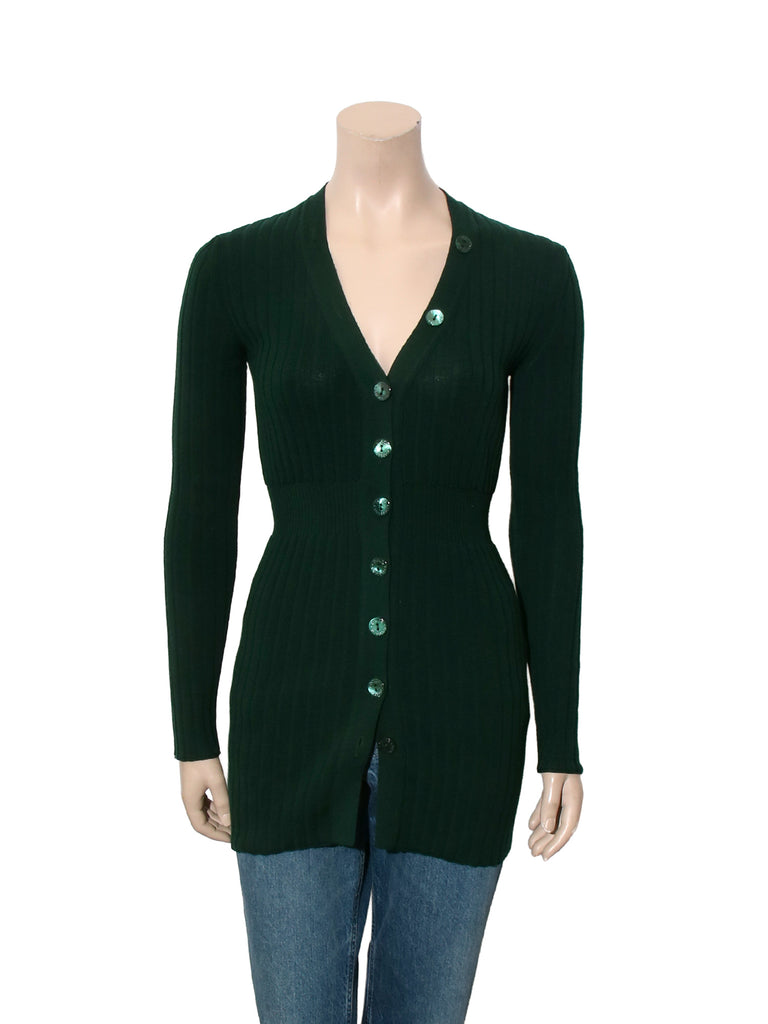Ribbed Knit Cardigan