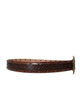 Snakeskin Studded Belt