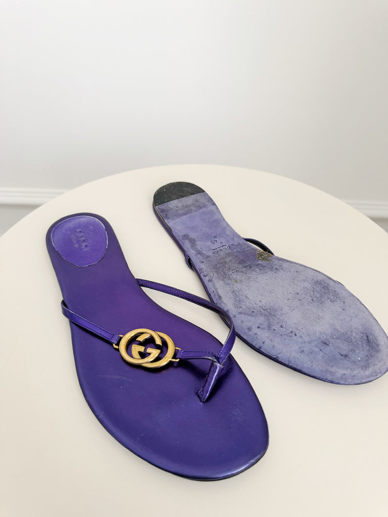 Leather Thong Sandals