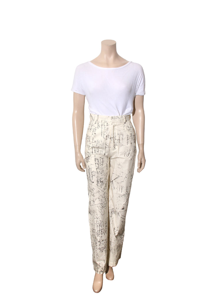 Printed Pants