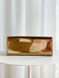 Metallic Buckle Clutch