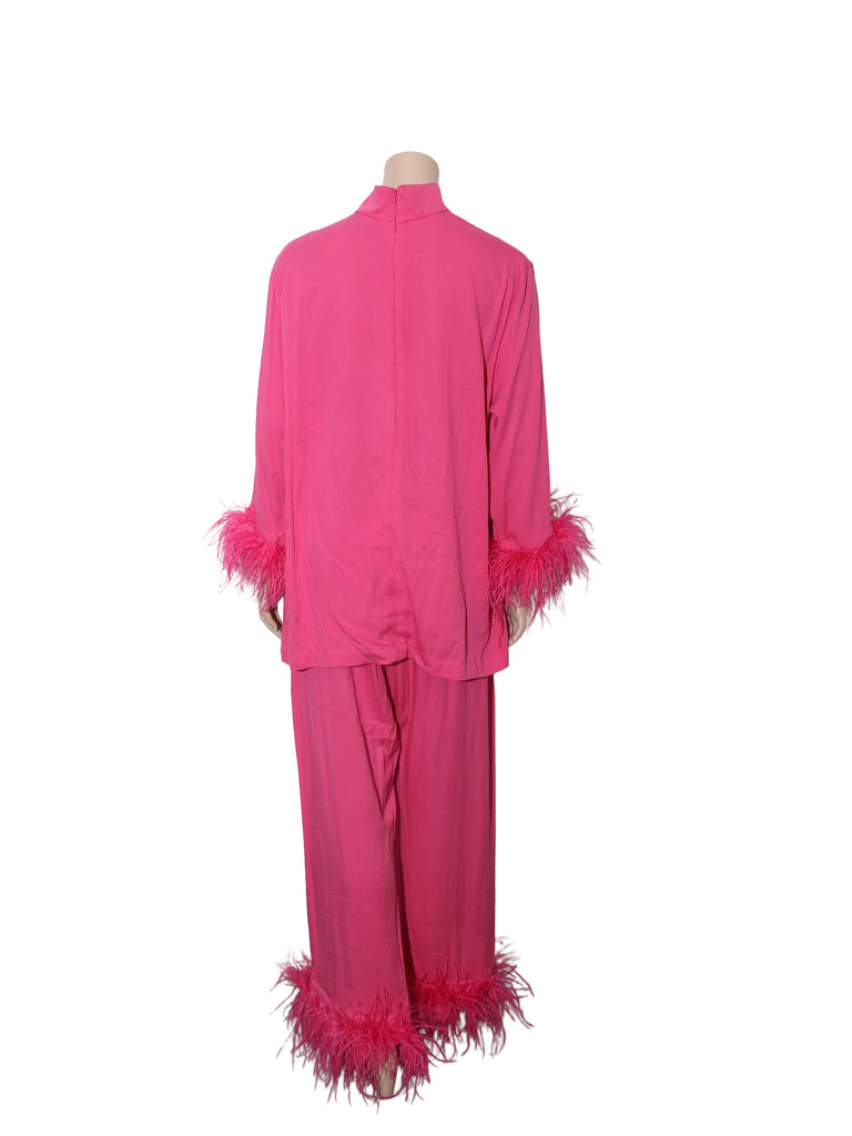 Set with Detachable Feathers