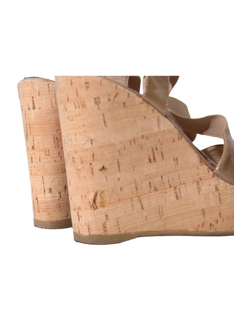 Cork Wedge Sandals