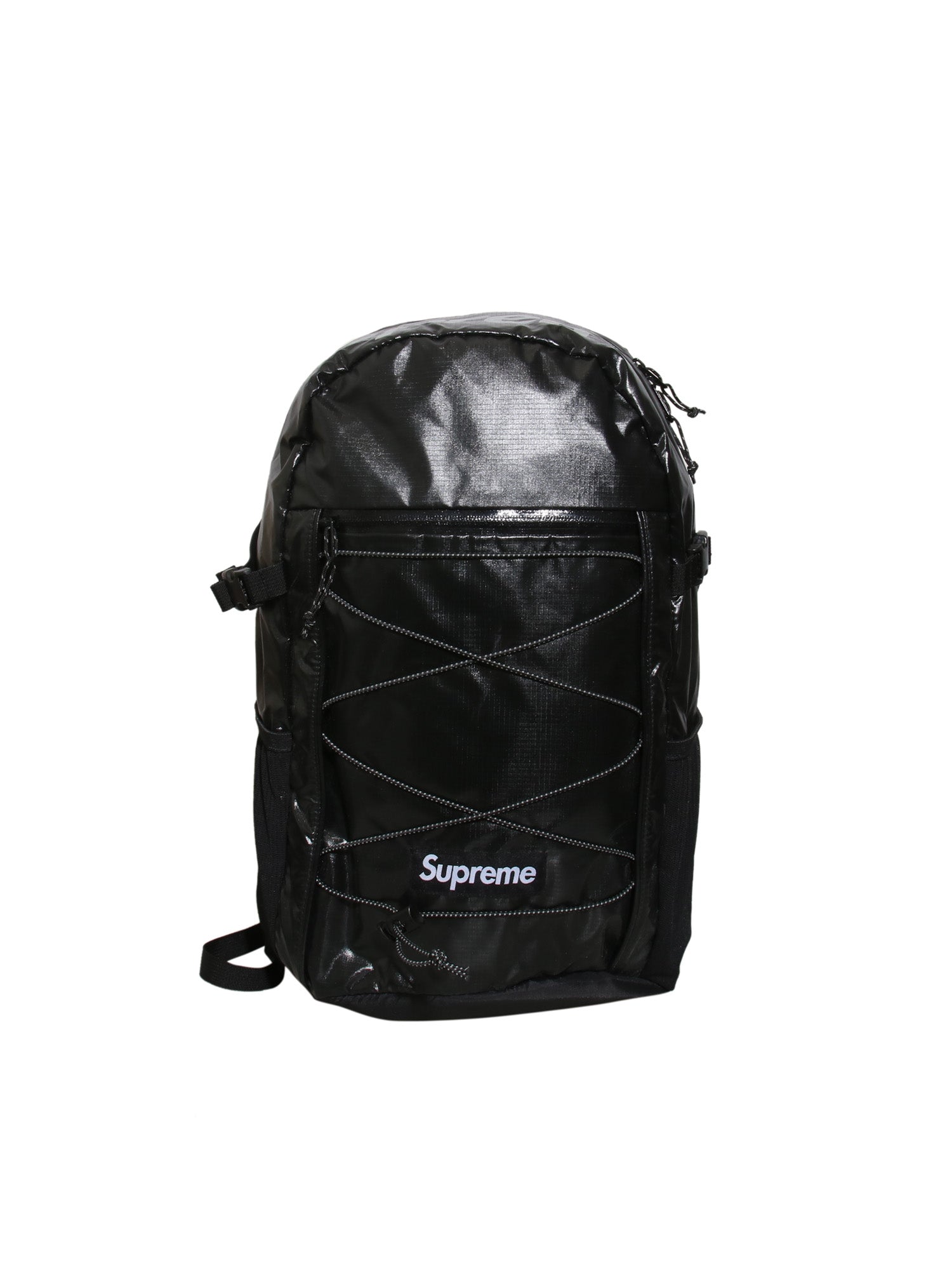 黒 2017ss Supreme backpack バックパック