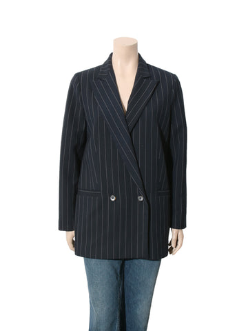 Oversize Striped Blazer