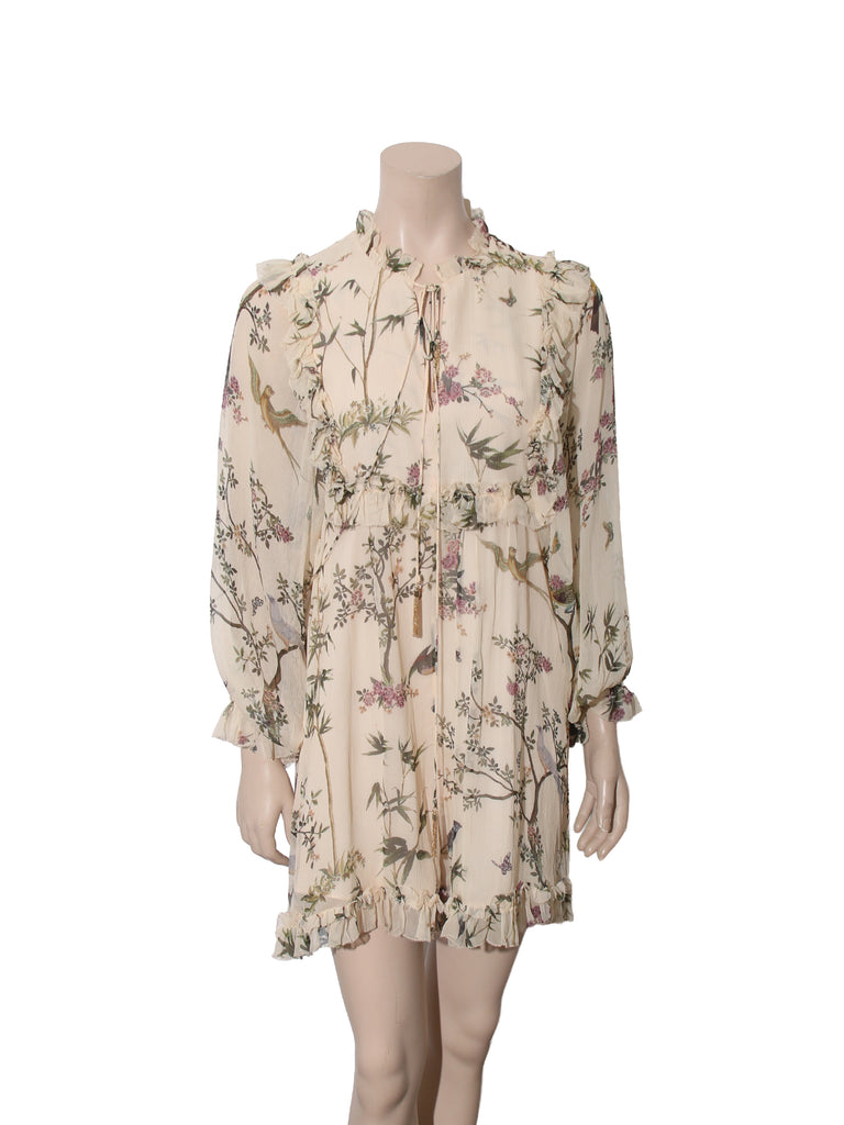 Floral Long Sleeve Romper