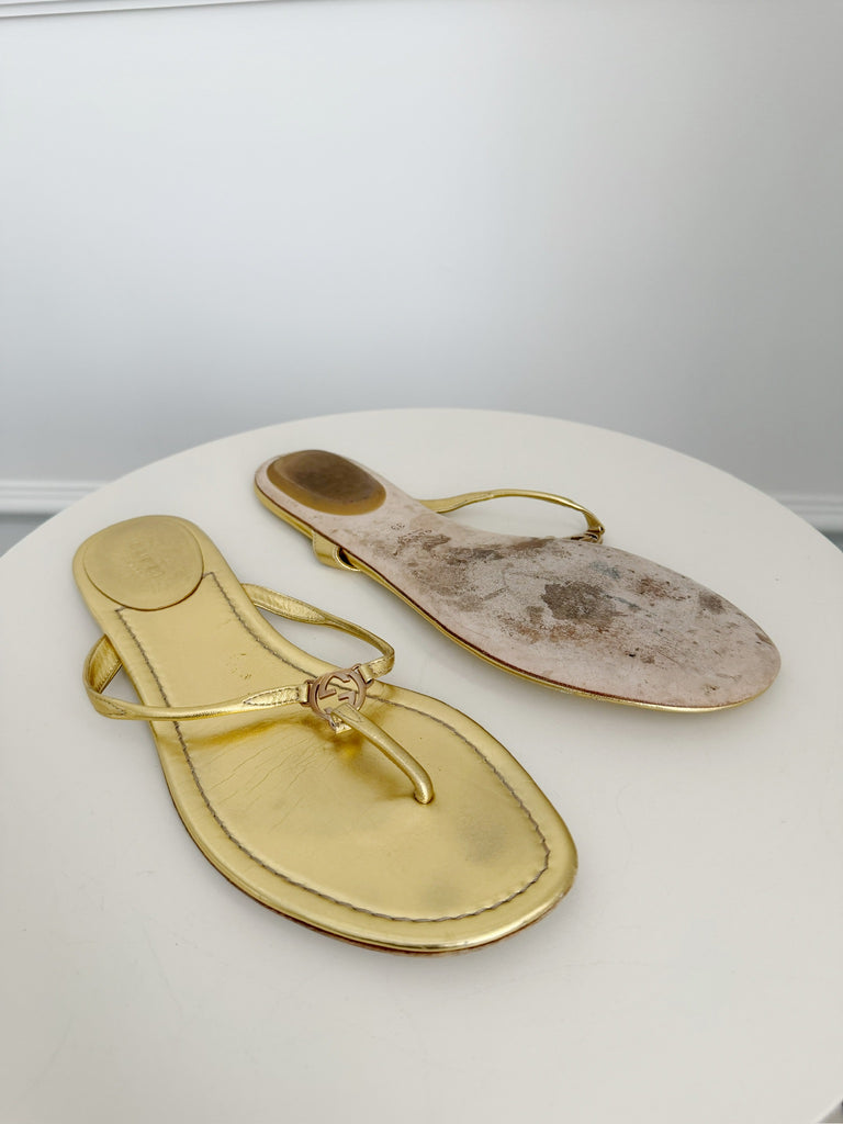 Leather Thong Sandals
