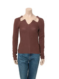 Ribbed Knit Sweater