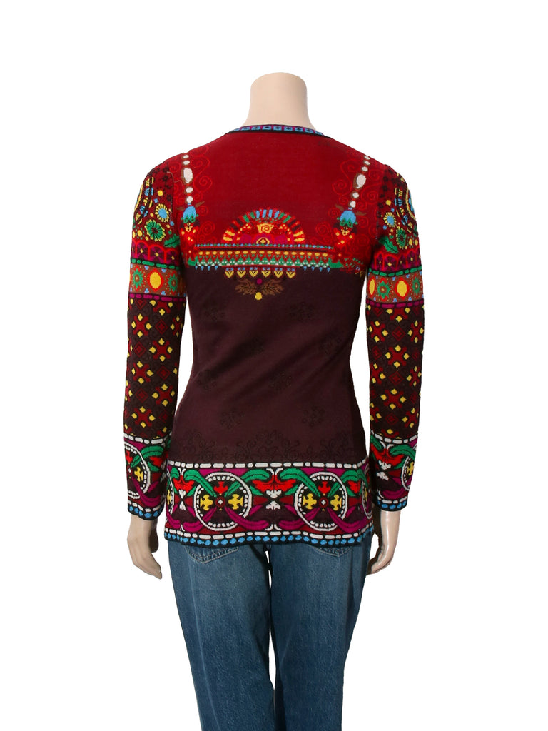 Printed Sweater