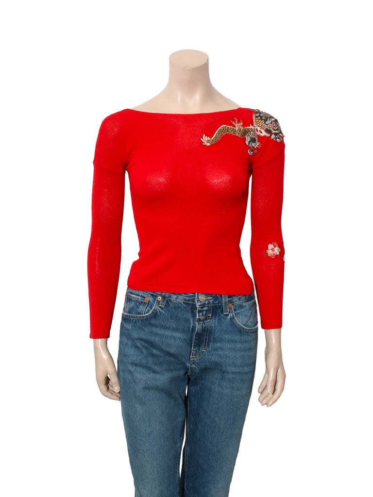 Vintage Knit Top