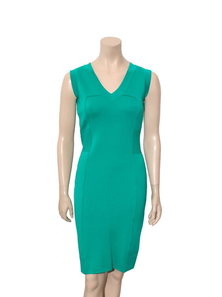 Wool Knit Sleeveless Dress