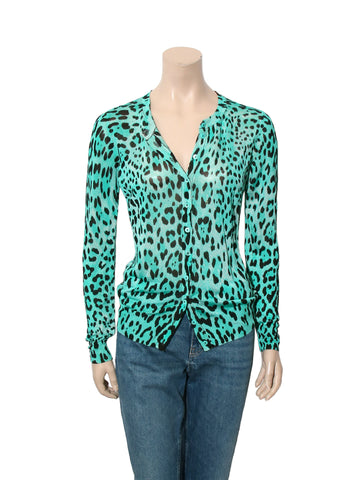 Leopard Print Cardigan