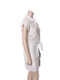 Eyelet Cotton Dress