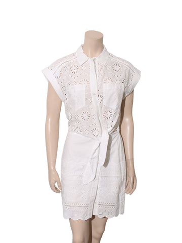 Eyelet Cotton Dress