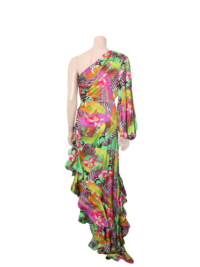 Printed Gown