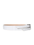 Croc Embossed Belt