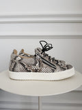 Snake Print Sneakers