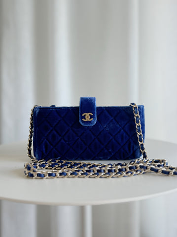 Velvet Cross Body Bag