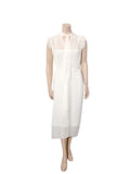 Pleated Sleeveless Dress