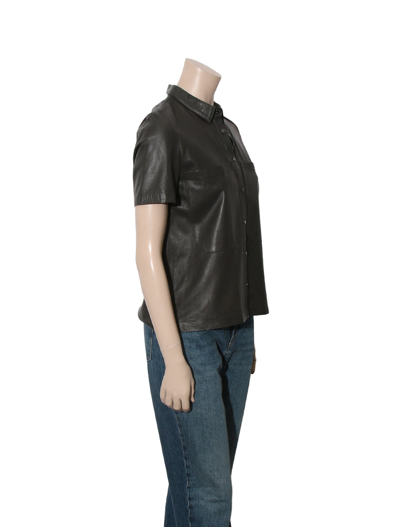 Leather Top