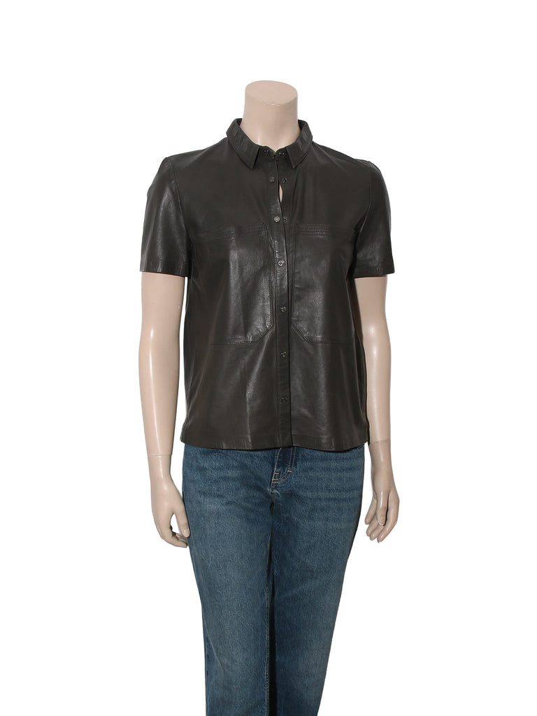 Leather Top