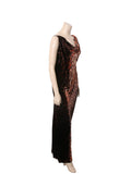 Leopard Print Velvet Dress