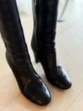 Leather Knee High Boots