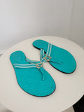 Canvas Thong Sandals