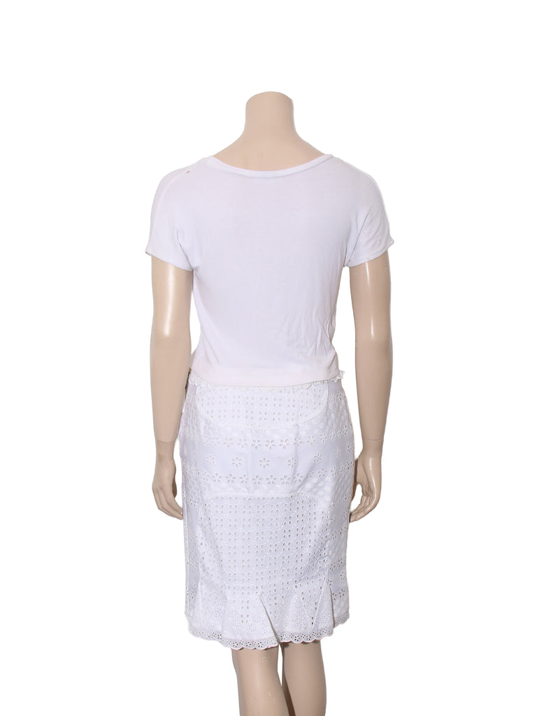 Eyelet Skirt