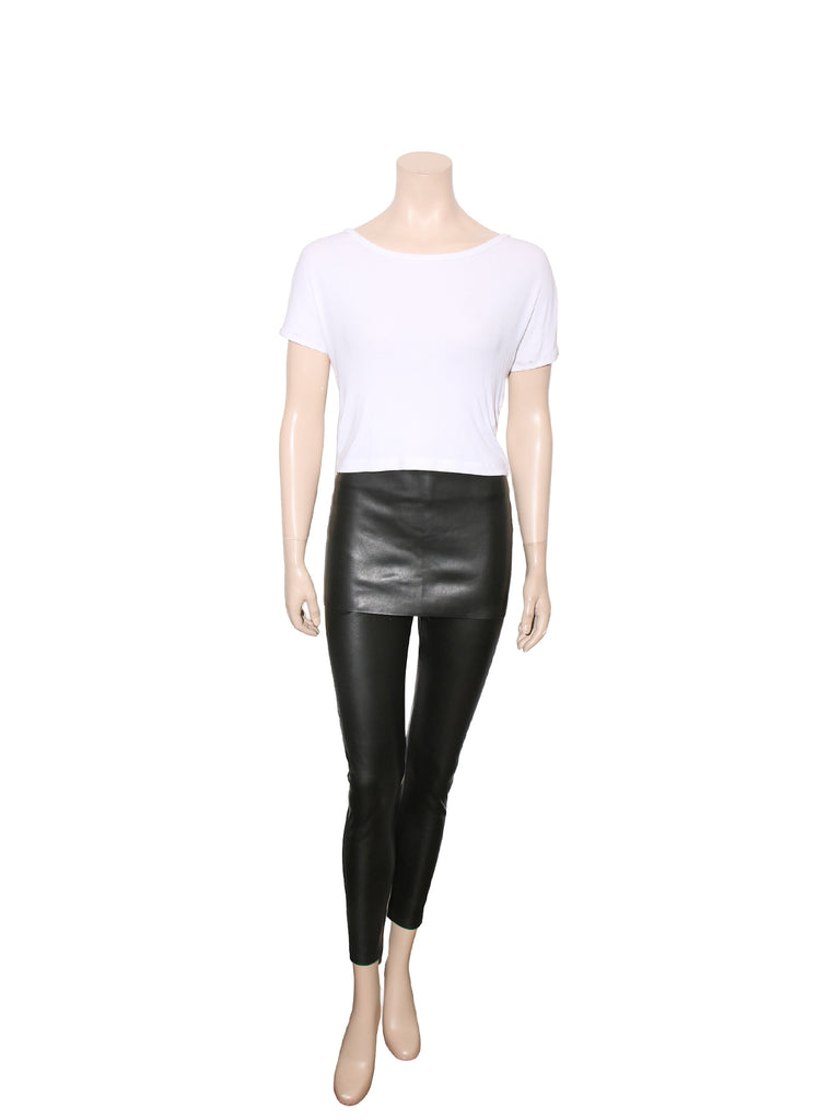 Faux Leather Pants