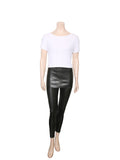 Faux Leather Pants