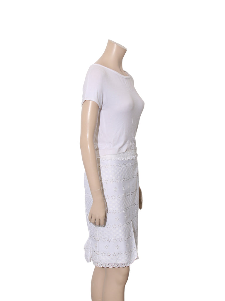 Eyelet Skirt