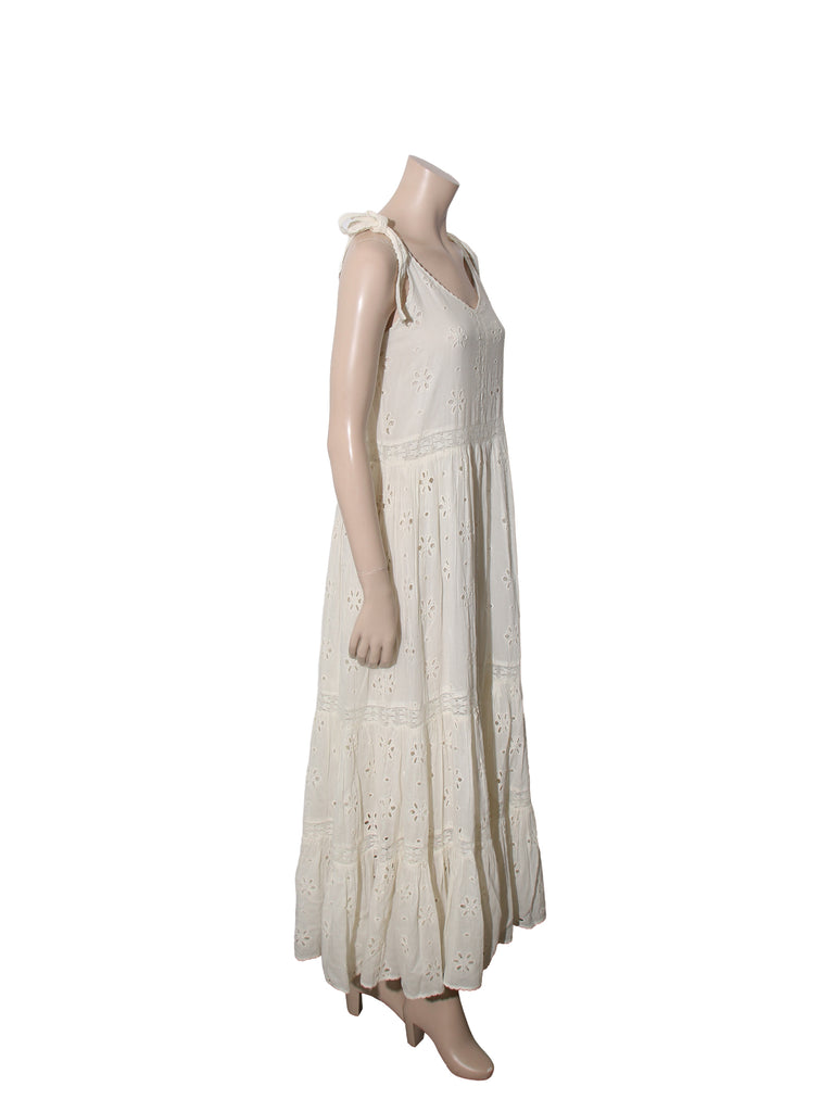 Eyelet Maxi Dress