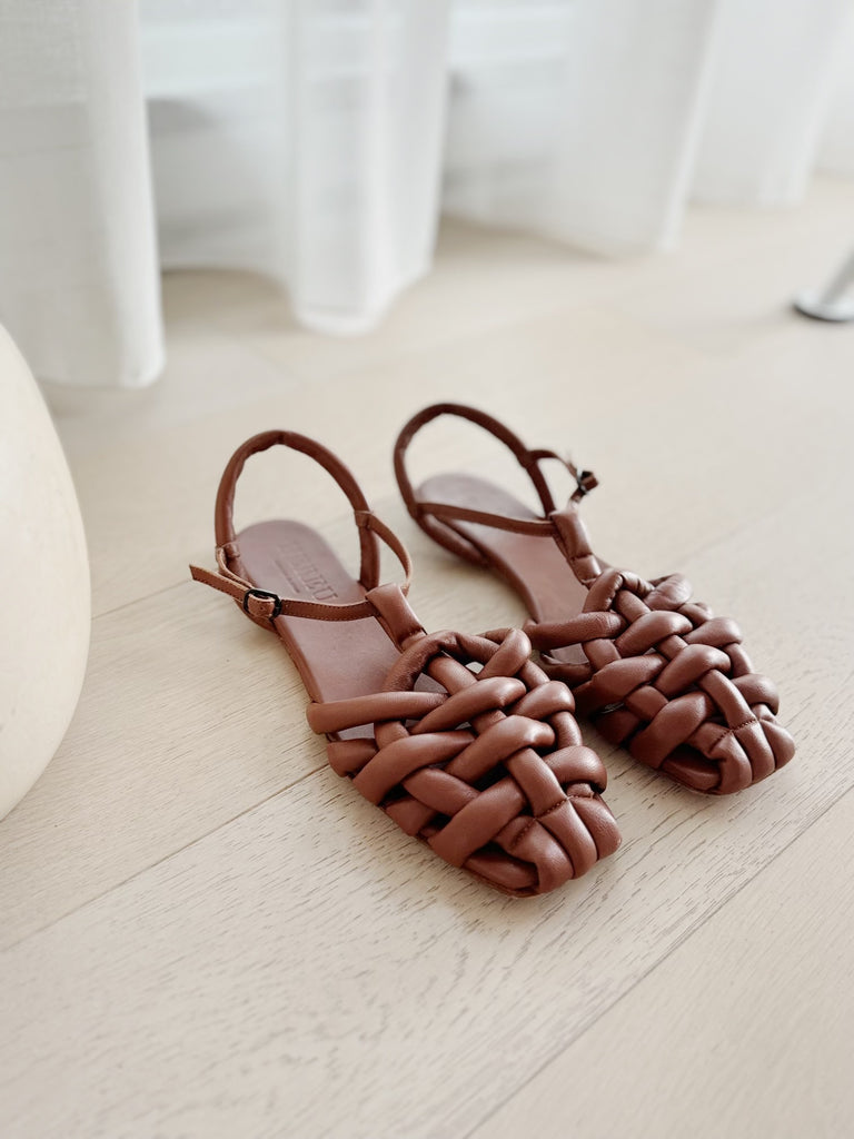 Cabersa Padded Leather Sandals