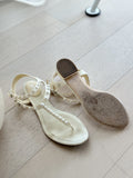 Pearl Flat Sandals