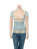 Vintage Lace Detail Top