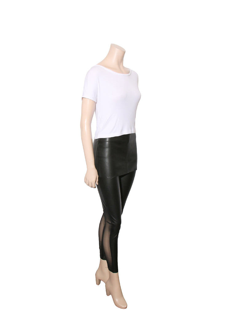 Faux Leather Pants