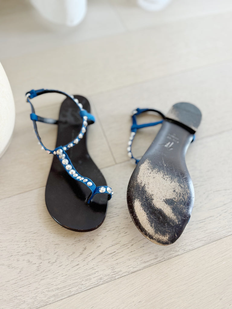 Studded Flat Sandals