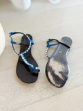 Studded Flat Sandals