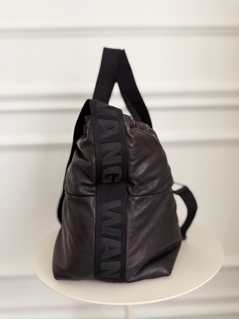Quilted Leather Tote Bag